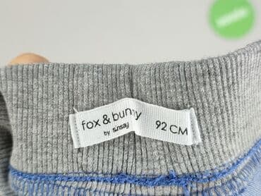 dobry materiał na spodnie: Jeans, Fox&Bunny, 1.5-2 years, 92, condition - Very good — 4