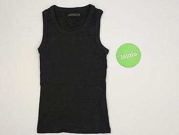 czarne t shirty basic: Mohito, Top damski, rozmiar XS — 2