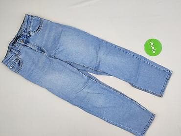 kurtki dzinsowe: Bershka, Jeansy damskie, rozmiar 2XS — 2