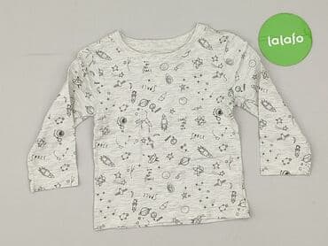 koszulka z kotem 3d: Blouse, Primark, 1.5-2 years, 86-92 cm, condition - Very good — 2