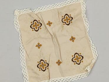 PL - Napkin 25 x 25, color - Beige, condition - Very good