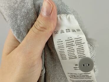 długi sweter sukienki: Janina, Kardigan damski, rozmiar S — 5