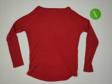 bluza z czerwonym napisem: Love To Lounge, Bluzka damska, L — 3