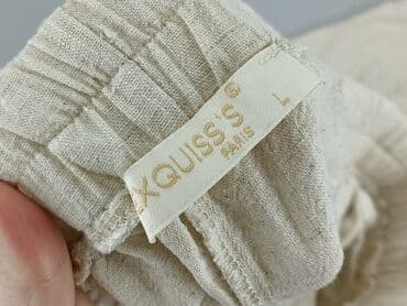 Kobiety: Exquiss's, Spodnie materiałowe damskie, rozmiar L — 4