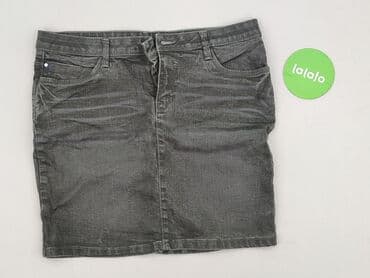 plisowane spódnice szara: Jessica, Spódnica damska, rozmiar L — 2