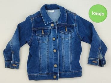 dunakeszi spodnie: Dziecięca kurtka jeansowa, 1.5-2 lat, 86-92 cm, Baby club, stan - Idealny — 2