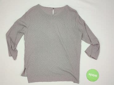 sukienka w geometryczne wzory h: Bluzka damska, 3XL — 3