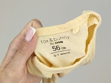 spodnie woskowane allegro: Body, Fox&Bunny, 0-1 miesięcy, 
stan - Bardzo dobry — 5