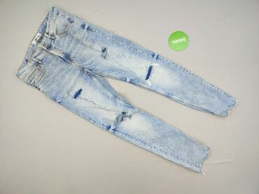 dżinsy biodrowki: Jeansy damskie, rozmiar M — 2