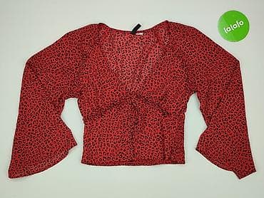 czerwona bluza pull: H&M Divided, Bluzka damska, rozmiar S — 2