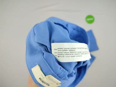 niebieska sukienka pull and bear: PULL&BEAR, Spodnie materiałowe damskie, M — 5