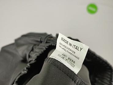 new age buty: Damskie spodnie z eko‑skóry, czarne, Made in Italy - Krój: luźniejsze — 5