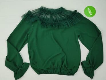 bluzki z tiulowymi rękawami allegro: Bluzka damska, rozmiar One size — 3