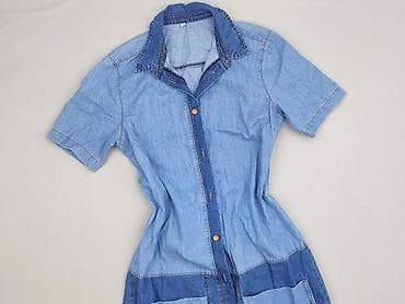 jeansy biale: C&A, Sukienka damska, rozmiar XS — 1