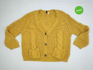 sweter w paski h: H&M, Kardigan damski, rozmiar S — 2