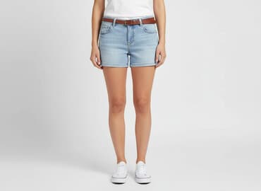 krótkie spodenki z dzinsów: Szorty damskie, rozmiar M — 7