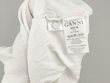 h: GANNI, T-shirt damski, rozmiar M — 5