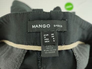 bluzka z otworem na kciuk: Mango, Spodnie materiałowe damskie, rozmiar M — 4