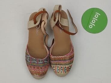 sandały koturna ccc: Sandals for women, size 40 — 2