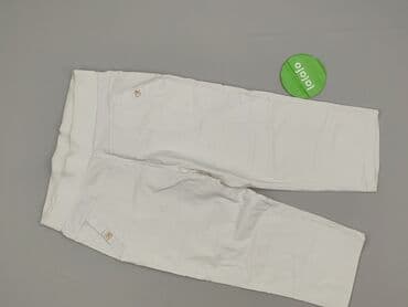 Women: Material trousers for women, size 2XL (EU 44) — 2