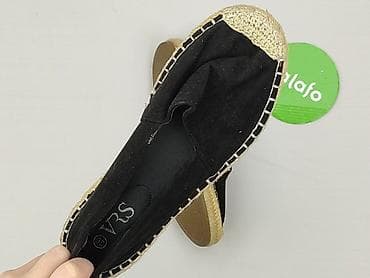 baleriny c: Czarne espadryle damskie VRS - Rozmiar: 36 - Model: wsuwane espadryle — 5