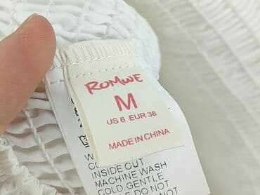 krótkie spodenki ogrodniczki damskie: Romwe, Kombinezon damski, rozmiar M — 4