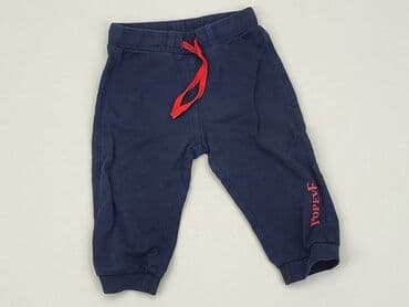 c a spodnie niemowlęce: Sweatpants, 6-9 months, condition - Good — 1