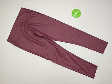 skorzane: Leggings, Legginsy Ze skóry ekologicznej damskie, rozmiar 3XL — 3