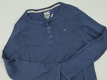Men: Hilfiger Denim, Long-sleeved top for men, size M — 1