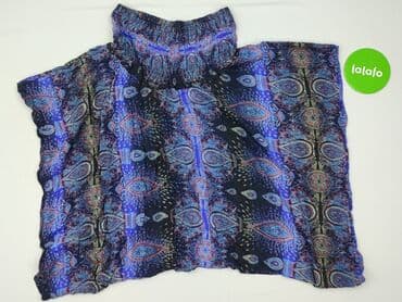 spodnie hello kitty szerokie: Ponczo damskie, rozmiar One size — 2