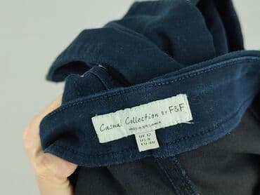 F&F, Material trousers for women, size L — 4