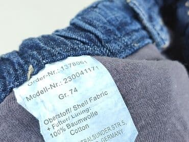 kappahl kombinezon newbie: Spodnie jeansowe, 9-12 miesięcy, stan - Bardzo dobry — 5