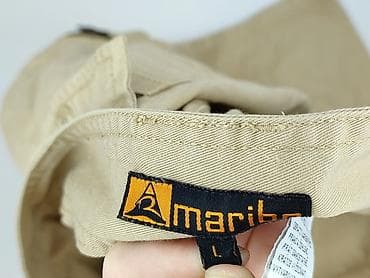 pull and bear garnitury: Męskie spodnie cargo Maribo - Kolor: beżowy/khaki - Fason: cargo — 4