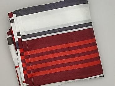 Wszystko dla domu i ogrodu: Zasłony na przelotkach – pasy czerwone, bordowe, grafitowe i białe - — 1