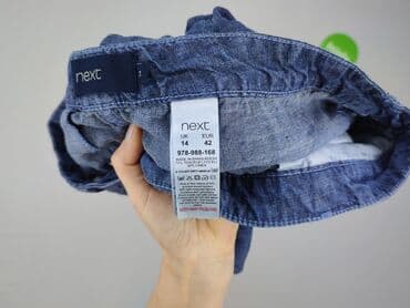 dżinsy kuloty: NEXT Petite, Spodnie 3/4 damskie, rozmiar L — 5