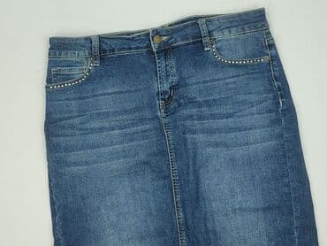 jeansy z asymetrycznym zapieciem: Spódnica damska, S w lalafo.pl — 1 jeansy z asymetrycznym zapieciem: Spódnica damska, S — 1