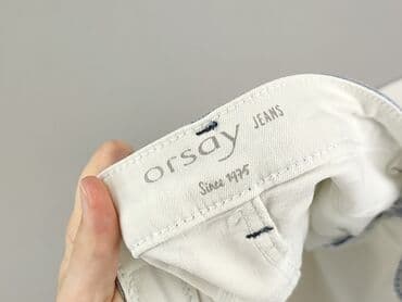 krótkie spodenki do grubych rajstop: Orsay, Jeansy damskie, rozmiar S — 4