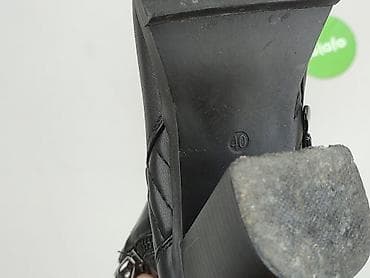 botki czarne: Botki damskie, rozmiar 40 — 5