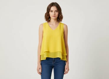 koszulki bez rękawów damskie marella: Women's blouse, size M — 1