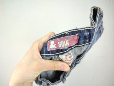 джинсова куртка: Jeans, 13 years, 152/158, condition - Very good — 5