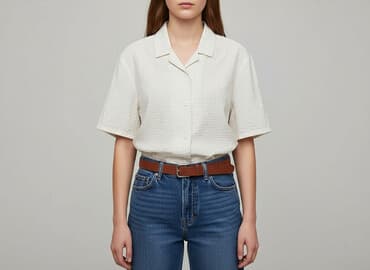 koszula tunika damska: H&M, Koszula damska, rozmiar S — 7