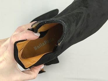 kozaki na koturnie ccc czarne: Botki damskie, 38 — 7