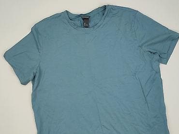 basic oversize t shirt: H&M, Koszulka dla mężczyzn, rozmiar L — 1