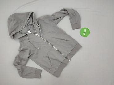 bluza leniwiec: H&M Basic, Bluza z kapturem damska, rozmiar XS — 2