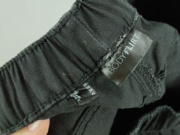 spodnie serduszka by o la la czarne: BODY FLIRT, Spodnie materiałowe damskie, rozmiar S — 4