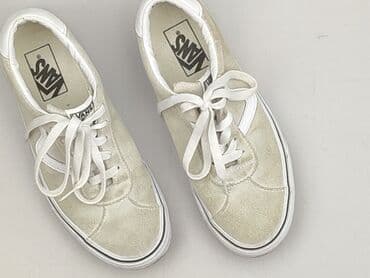 buty z białą podeszwą na wf: Vans, Trampki damskie, rozmiar 38 — 1