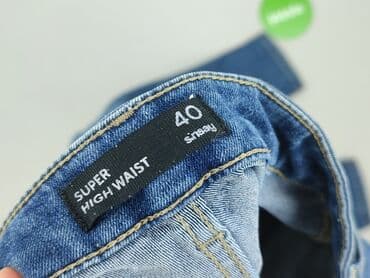 lasocki kozaki na koturnie: Sinsay, Jeansy damskie, L — 4