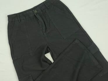 woskowane legginsy z wysokim stanem zara: Sinsay, Spodnie cargo damskie, rozmiar S — 1