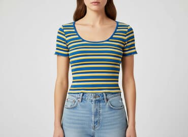 t shirty w paski zara: Zara, T-shirt damski, rozmiar S — 1