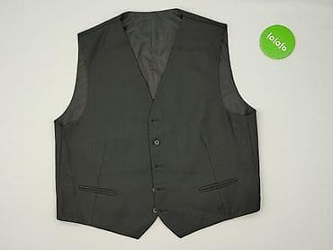 elegancka: Kamizelka garniturowa dla mężczyzn, rozmiar 2XL — 2